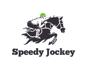 Equestrian Jockey Racing  logo