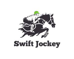 Equestrian Jockey Racing  logo