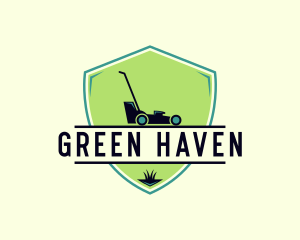 Landscaping Lawn Mower logo