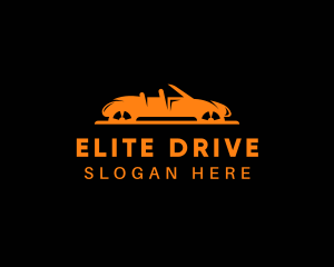 Sports Car Driving logo design