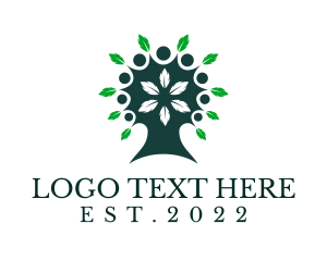 Herbal Plant Tree Leaves  logo