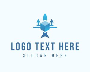 Airplane Package Logistics logo