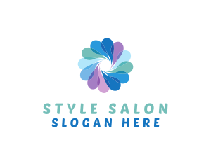 Floral Styling Salon logo design