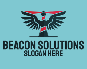 Sky Beacon Lighthouse logo