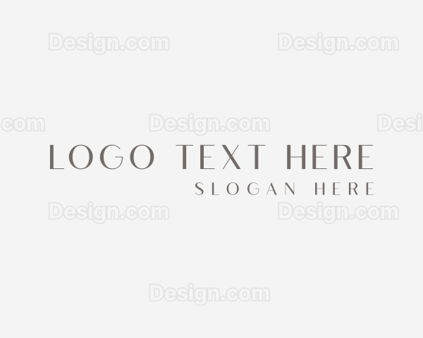 Elegant Company Business Logo