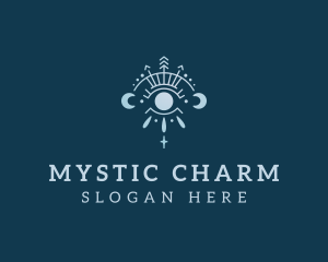 Eye Mystical Moon logo design