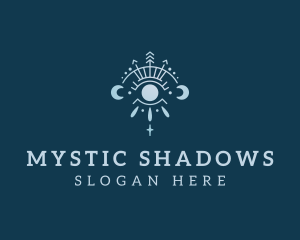 Eye Mystical Moon logo design