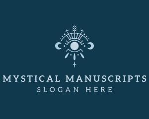 Eye Mystical Moon logo design