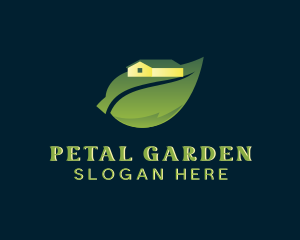 Leaf House Landscaping logo design