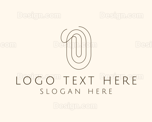 Elegant Fashion Letter O Logo