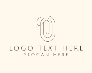 Elegant Fashion Letter O logo