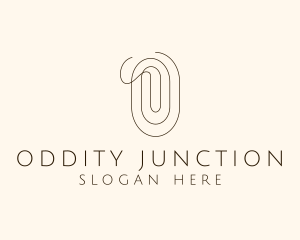 Elegant Fashion Letter O logo design