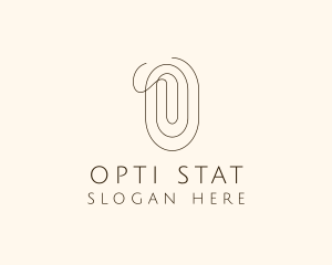 Elegant Fashion Letter O logo design