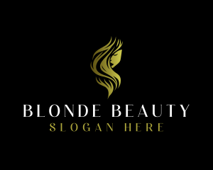 Beauty Hair Feminine logo design