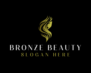 Beauty Hair Feminine logo design