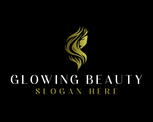 Beauty Hair Feminine logo design