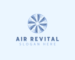 Ventilation Cooling Fan logo design