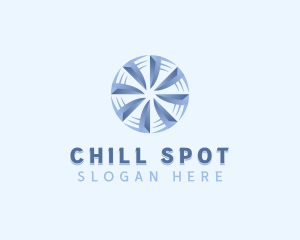 Ventilation Cooling Fan logo design