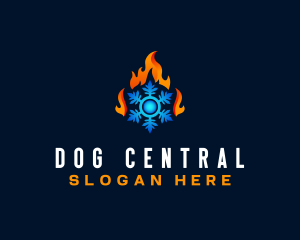 Hot Cold Circulation logo design