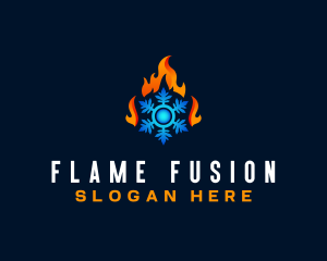 Hot Cold Circulation logo design