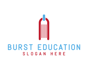 Book Learning Education logo design