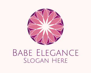 Elegant Floral Mosaic  logo design