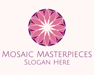 Elegant Floral Mosaic  logo design