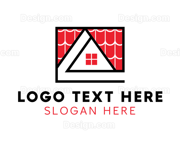 Shingle House Roofing Logo