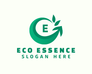 Eco Arrow Delivery logo design