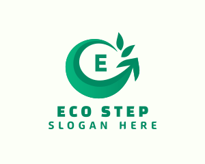 Eco Arrow Delivery logo design