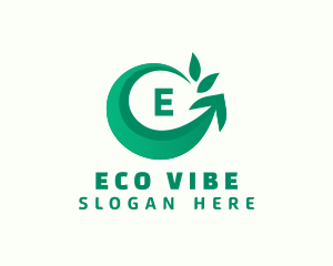 Eco Arrow Delivery logo design