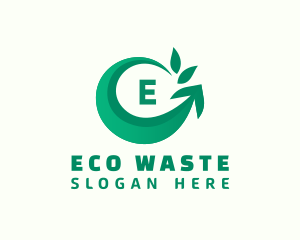 Eco Arrow Delivery logo design