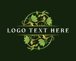 Floral Garden Botanical Logo