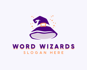 Wizard Sorcerer Hat logo design