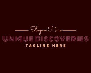Fancy Unique Business logo