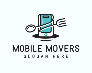 Food Delivery Dining App logo design