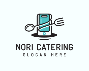 Food Delivery Dining App logo design