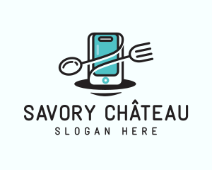 Food Delivery Dining App logo design