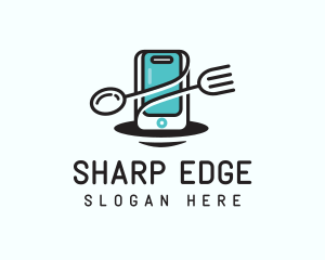 Food Delivery Dining App logo design