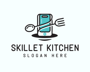 Food Delivery Dining App logo design