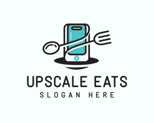 Food Delivery Dining App logo design