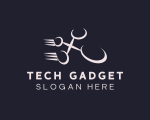 Tech Drone Gadget logo design