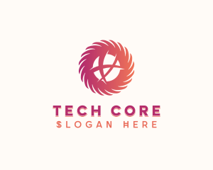 Programmer Software Tech logo design