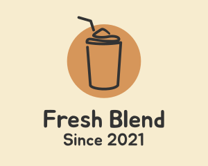 Milkshake Smoothie Drink logo