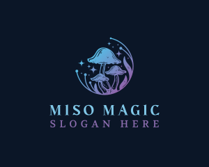 Mystic Mushroom Nature logo design