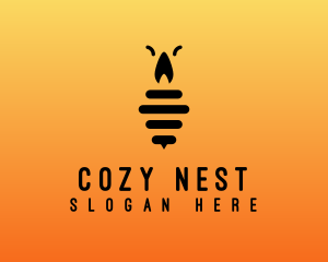 Insect Bee Nest logo