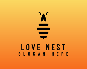 Insect Bee Nest logo design