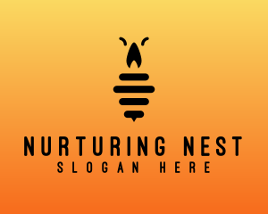 Insect Bee Nest logo design