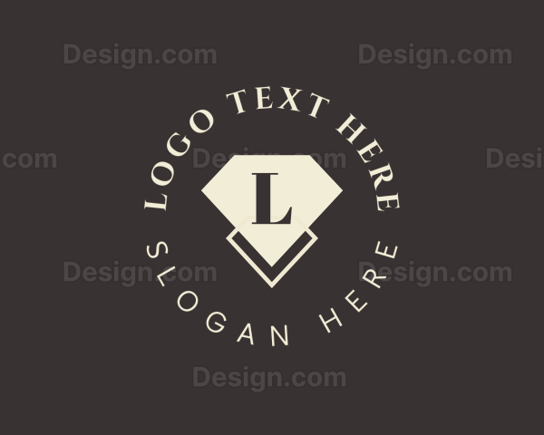 Premium Hipster Jeweler Logo