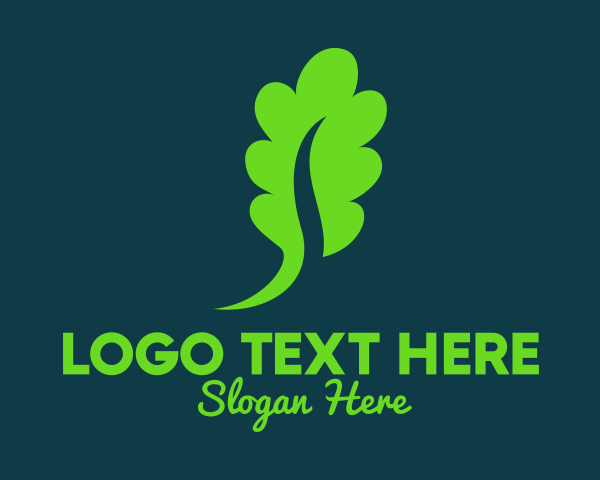 Vegetarian logo example 2